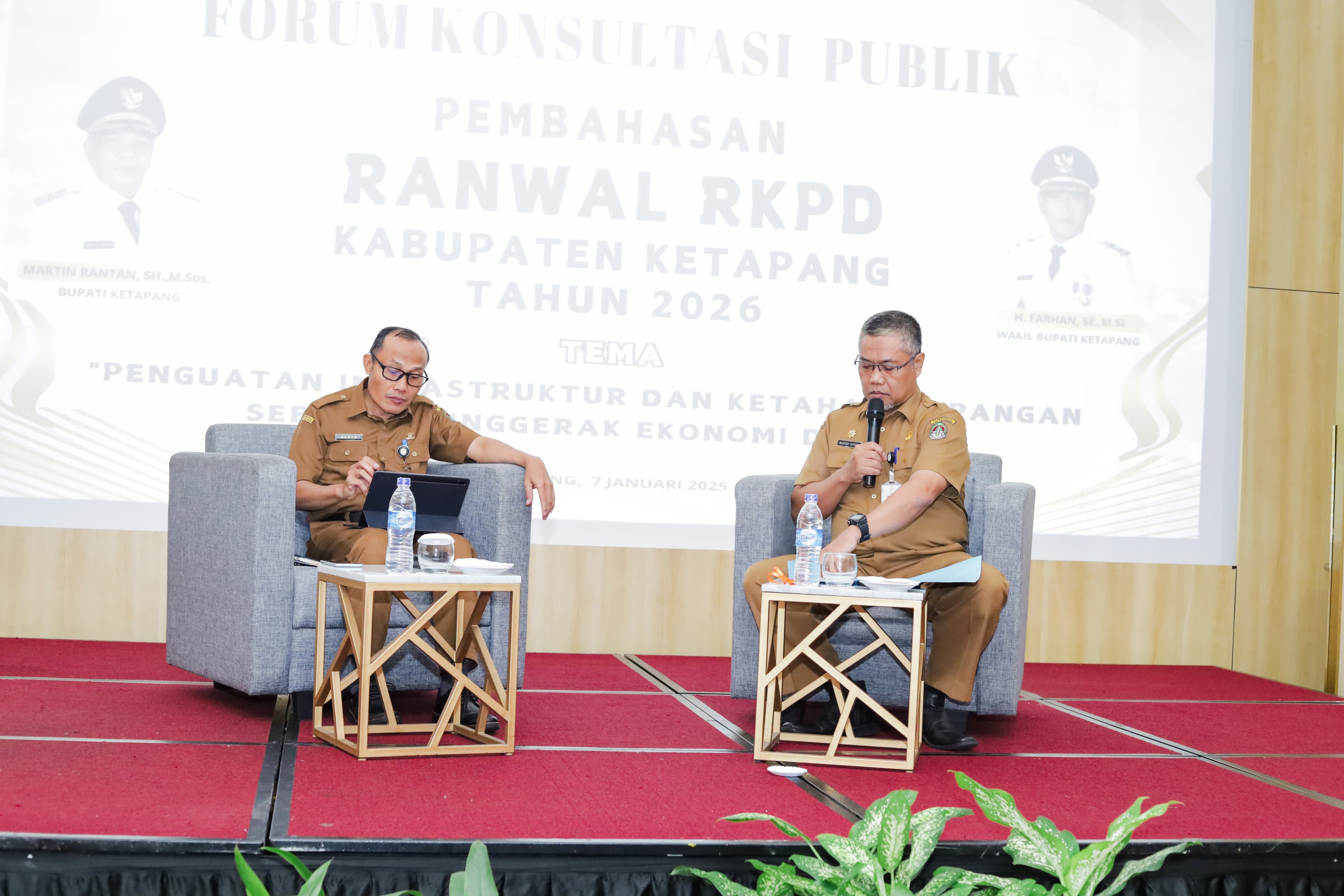 Forum Konsultasi Publik Pembahasan RKPD Kabupaten Ketapang Tahun 2026